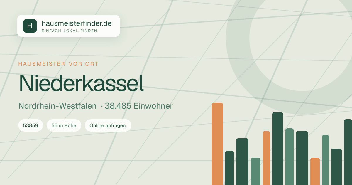 Stadtprofil für Hausmeisterservice in Niederkassel