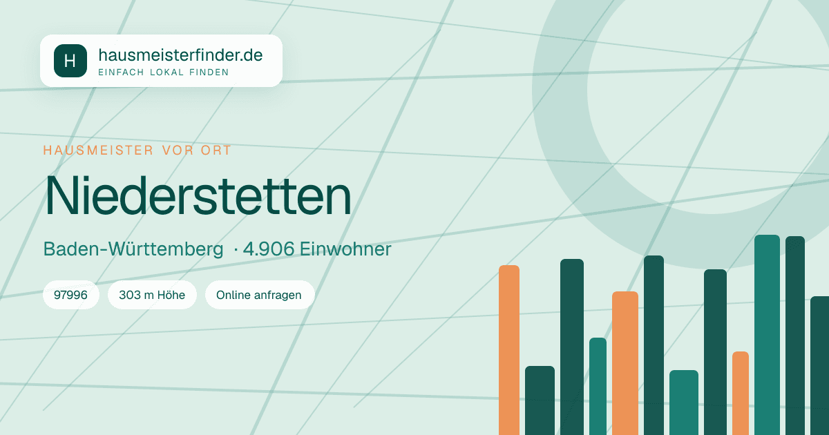 Stadtprofil für Hausmeisterservice in Niederstetten