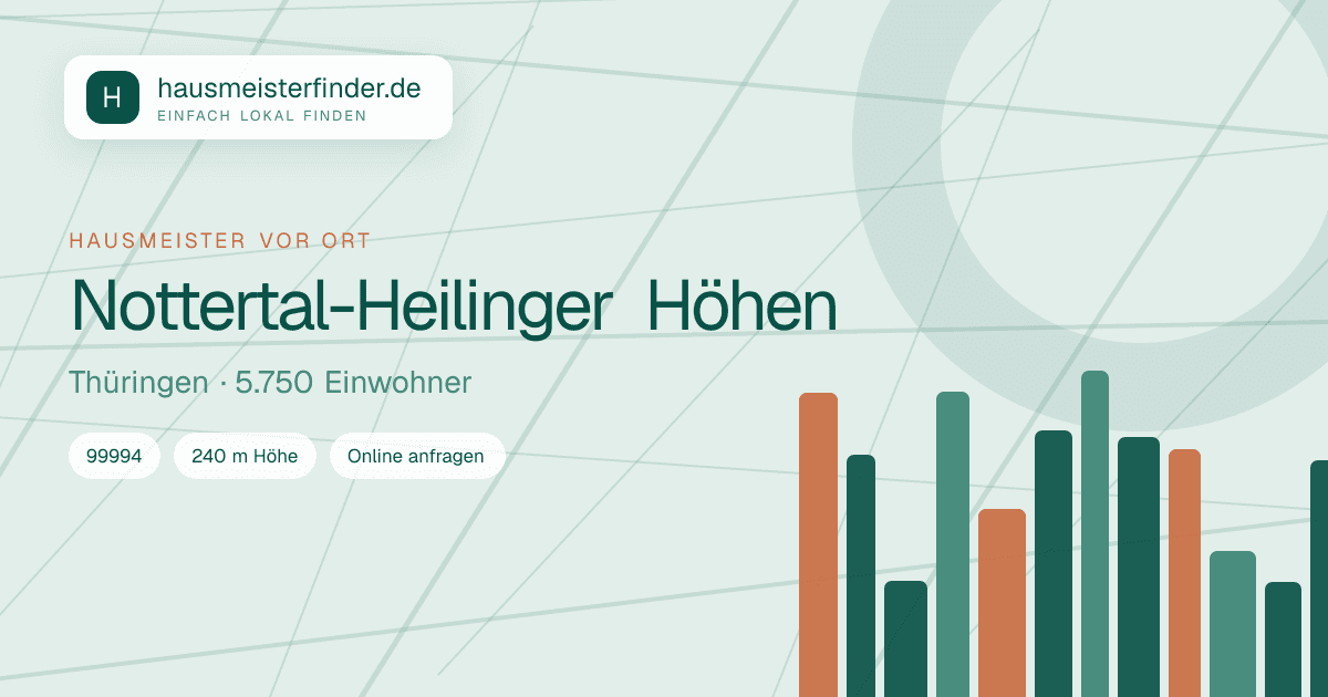 Stadtprofil für Hausmeisterservice in Nottertal-Heilinger Höhen