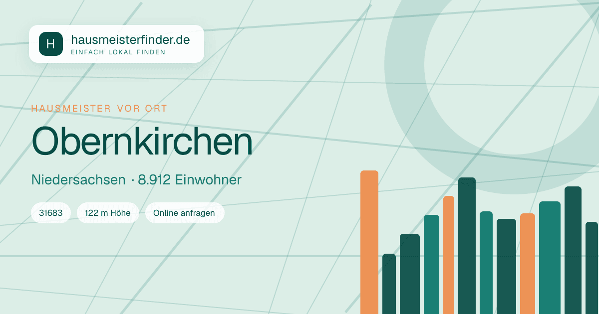 Stadtprofil für Hausmeisterservice in Obernkirchen