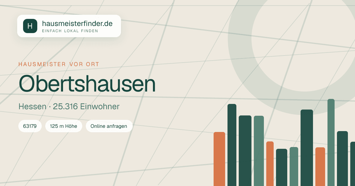 Stadtprofil für Hausmeisterservice in Obertshausen