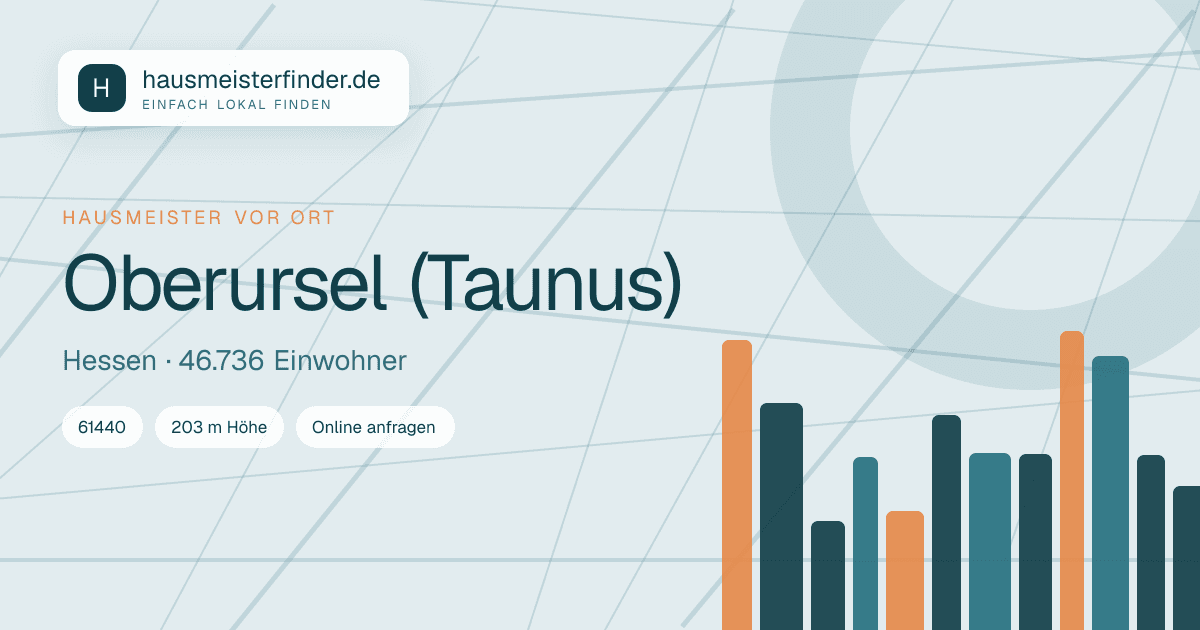 Stadtprofil für Hausmeisterservice in Oberursel (Taunus)