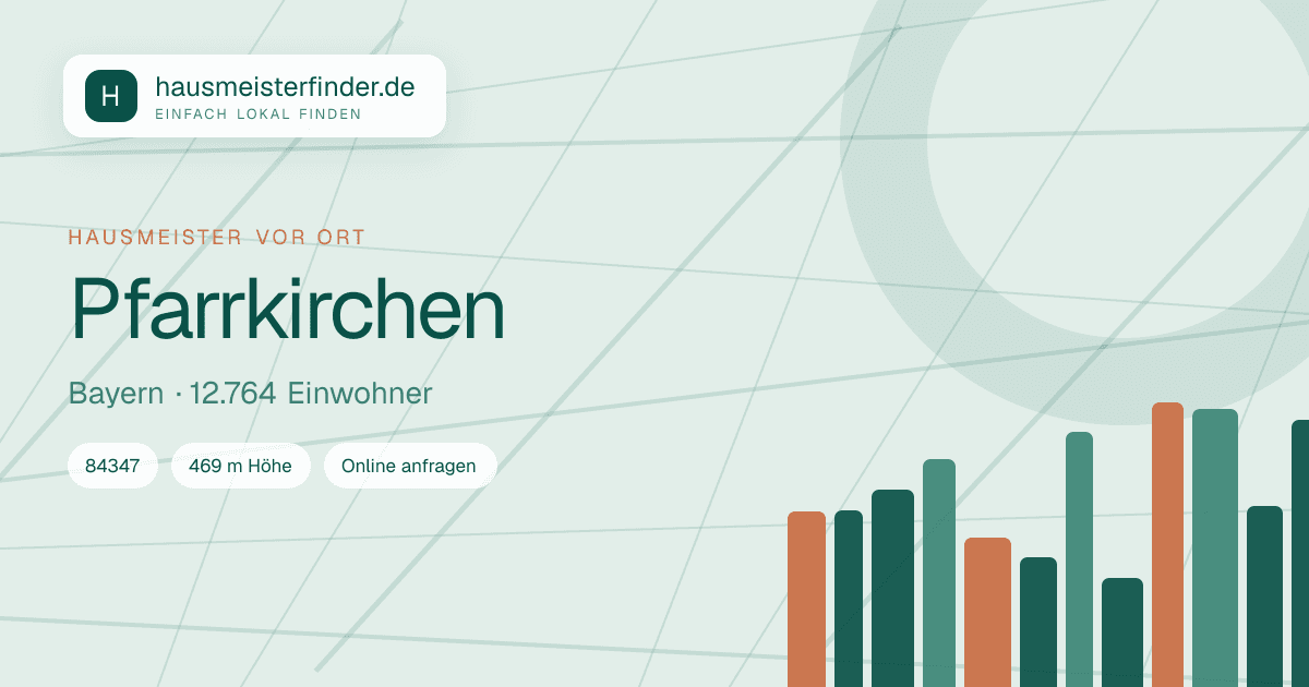 Stadtprofil für Hausmeisterservice in Pfarrkirchen