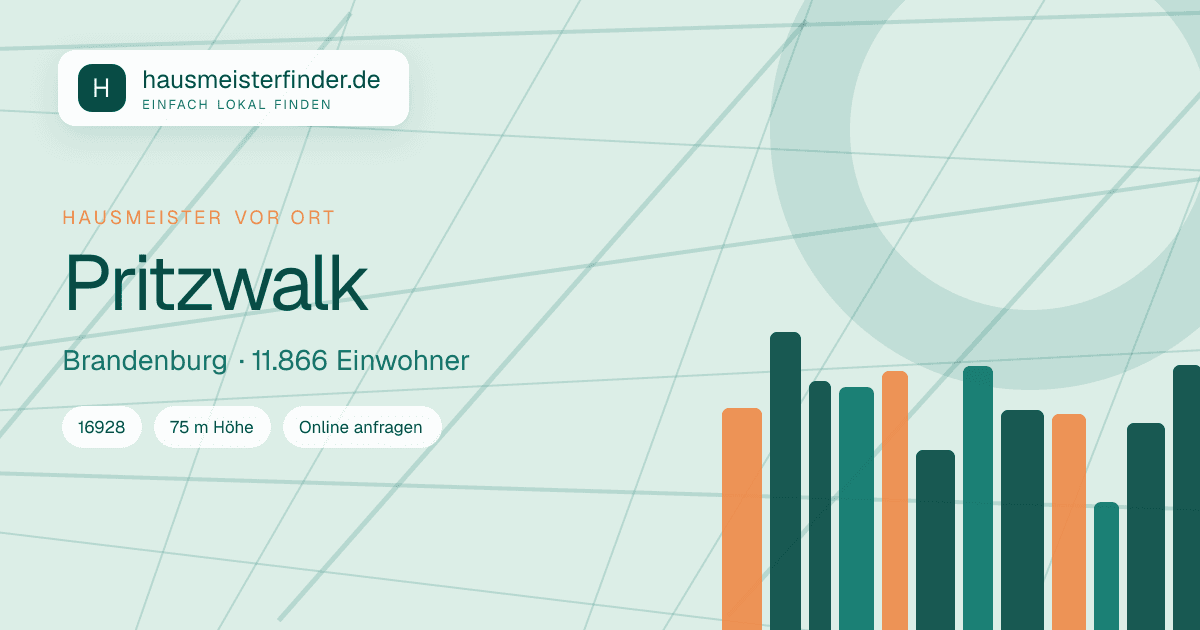 Stadtprofil für Hausmeisterservice in Pritzwalk