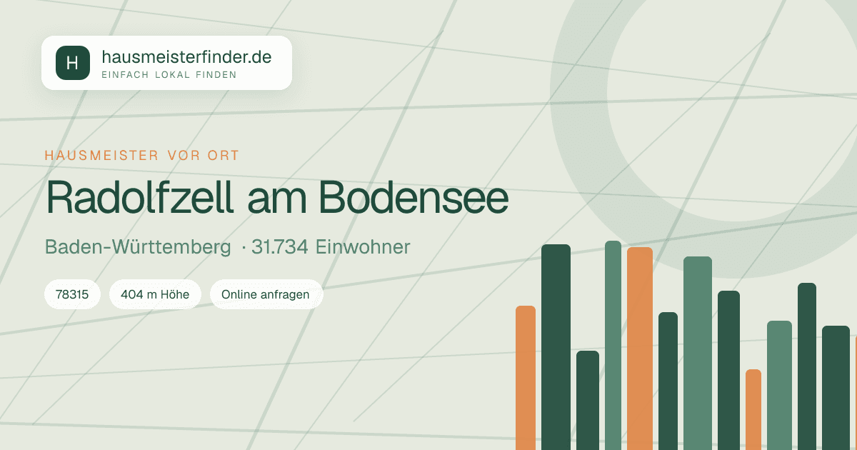 Stadtprofil für Hausmeisterservice in Radolfzell am Bodensee