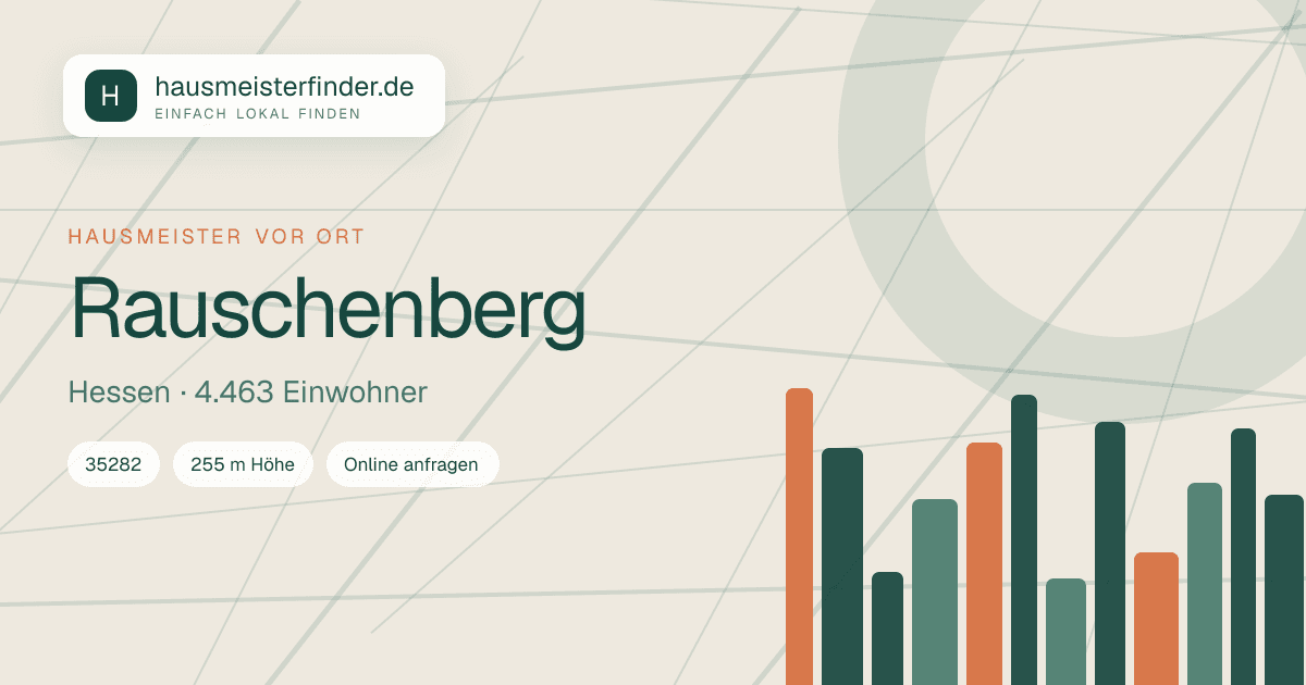 Stadtprofil für Hausmeisterservice in Rauschenberg