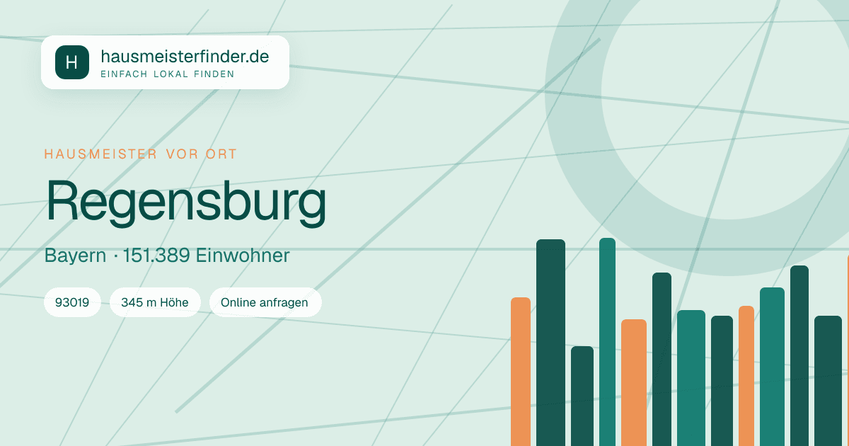Stadtprofil für Hausmeisterservice in Regensburg