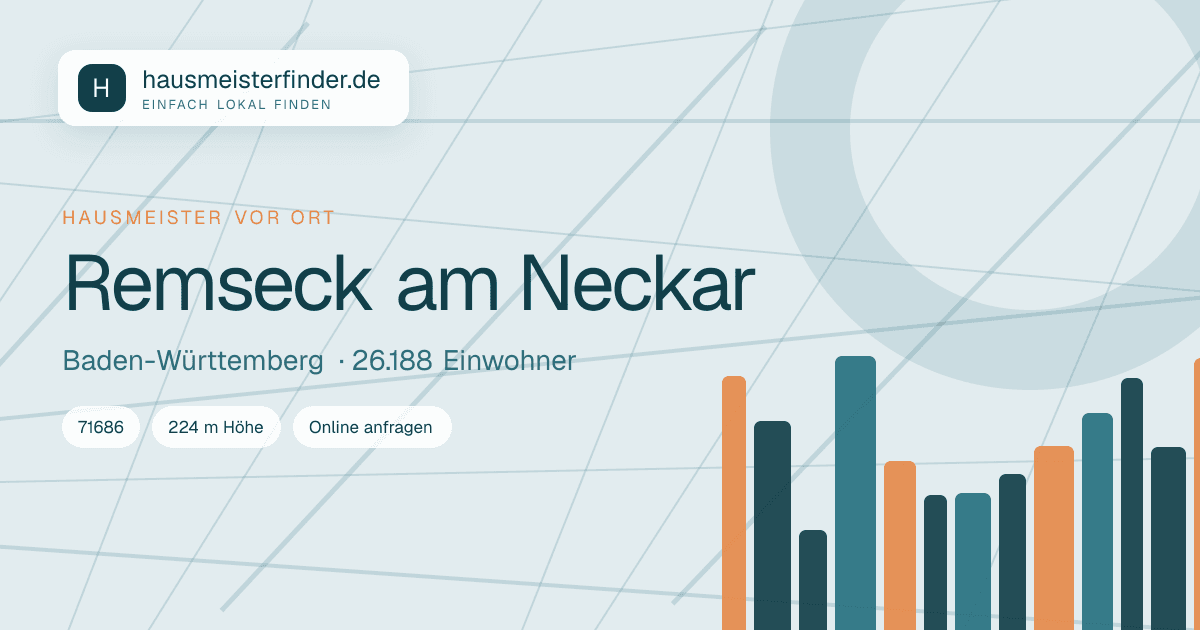 Stadtprofil für Hausmeisterservice in Remseck am Neckar