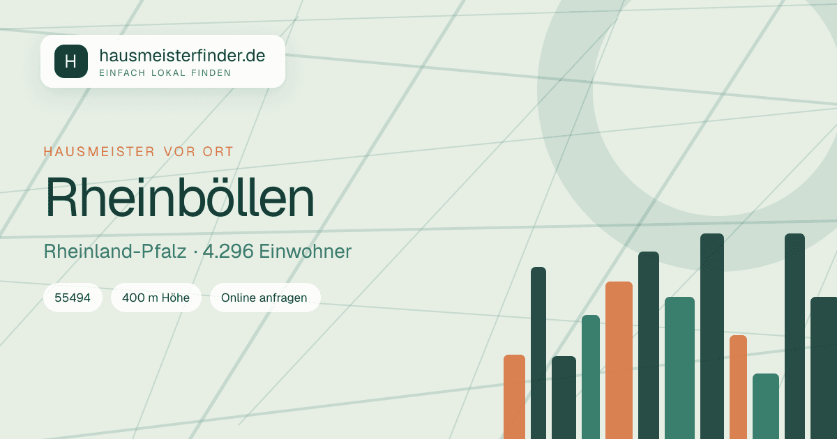 Stadtprofil für Hausmeisterservice in Rheinböllen