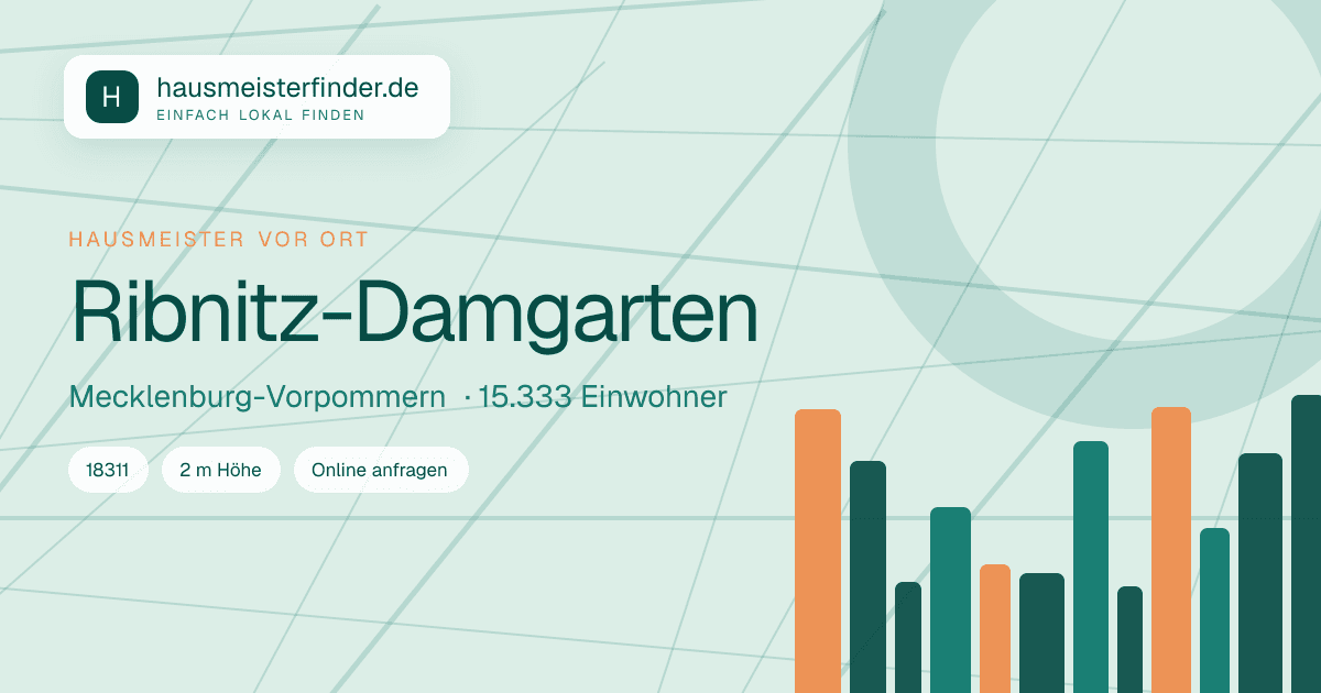 Stadtprofil für Hausmeisterservice in Ribnitz-Damgarten