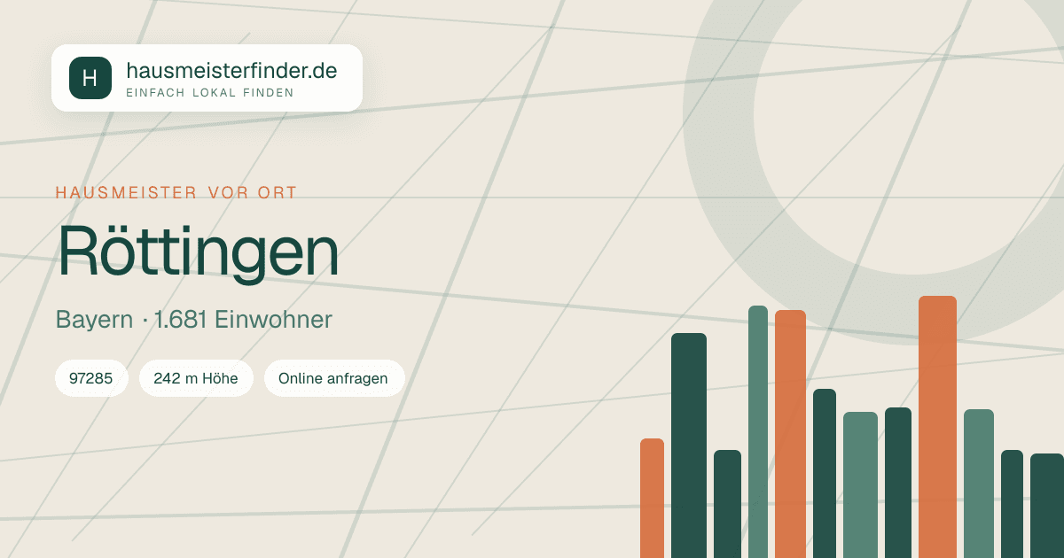 Stadtprofil für Hausmeisterservice in Röttingen