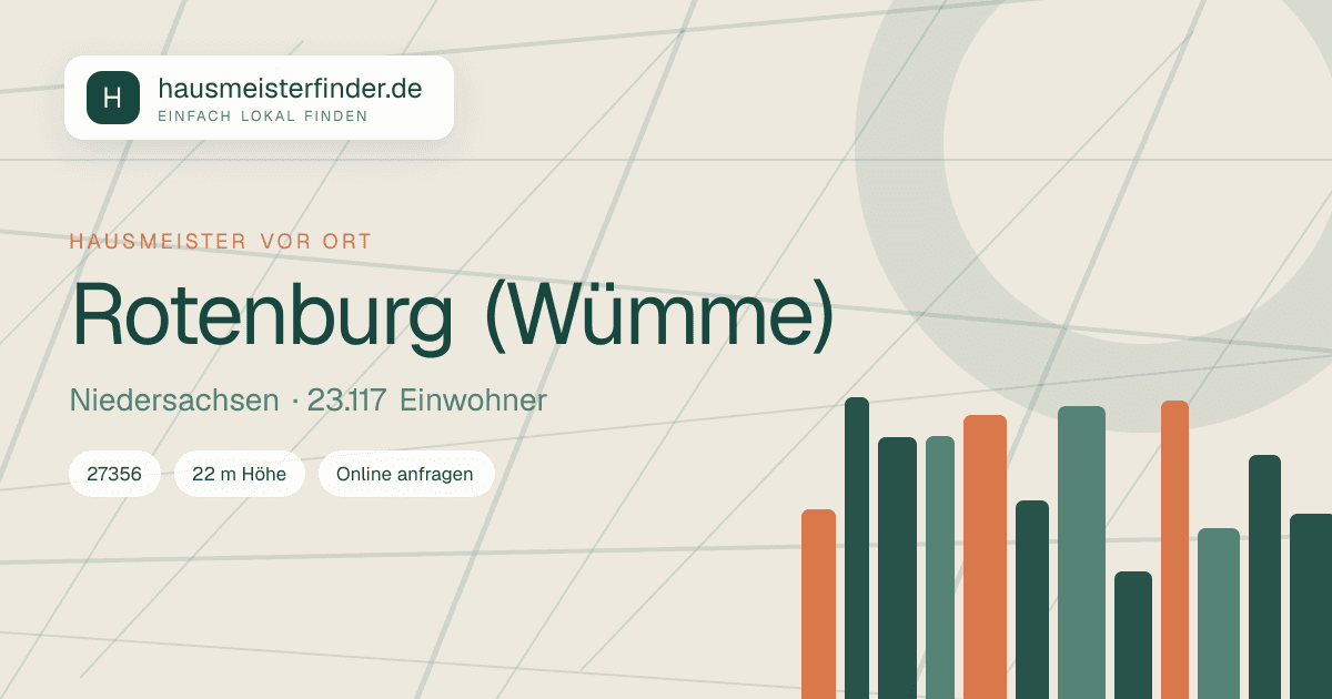 Stadtprofil für Hausmeisterservice in Rotenburg (Wümme)