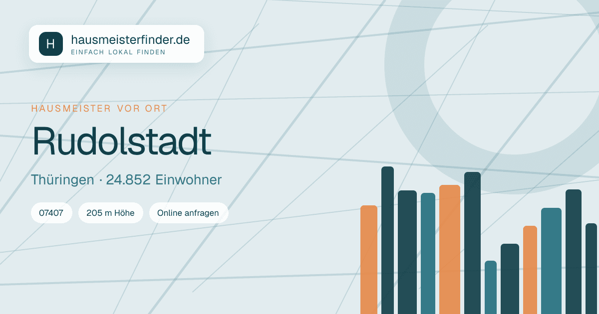 Stadtprofil für Hausmeisterservice in Rudolstadt