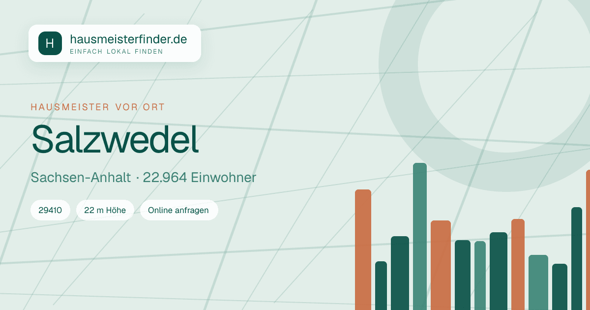 Stadtprofil für Hausmeisterservice in Salzwedel