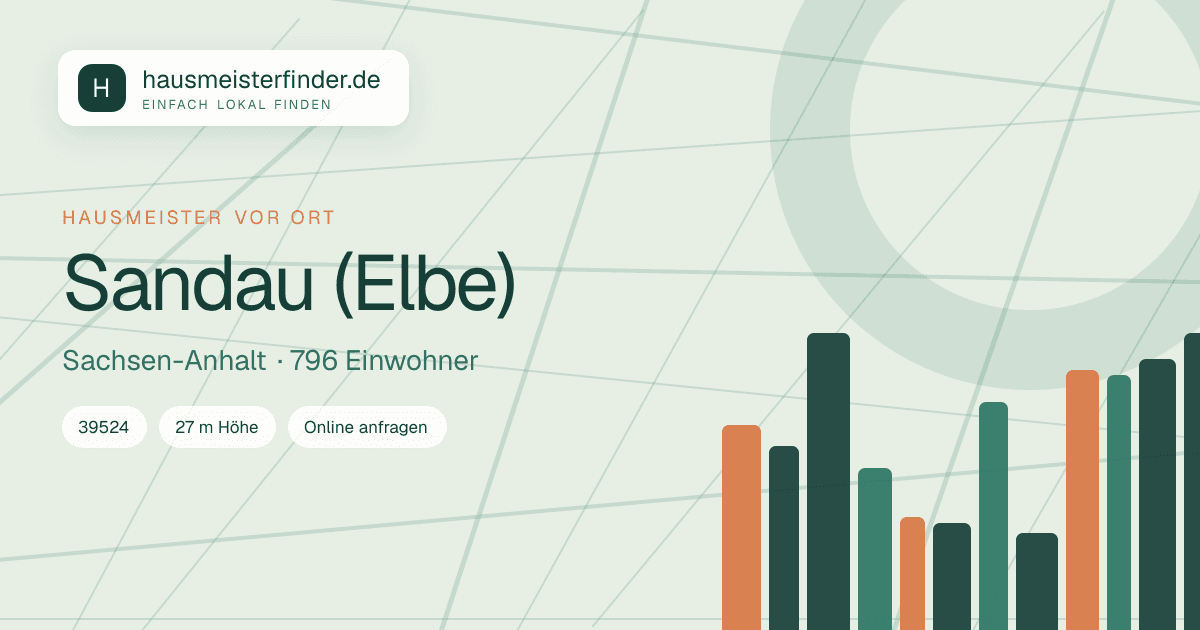 Stadtprofil für Hausmeisterservice in Sandau (Elbe)