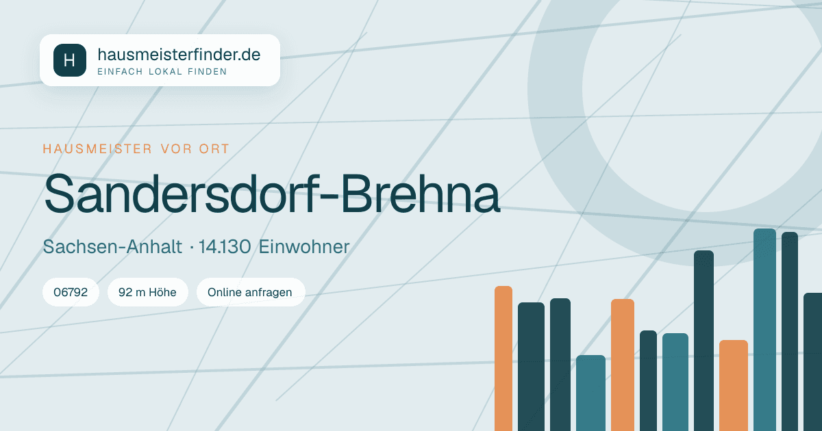 Stadtprofil für Hausmeisterservice in Sandersdorf-Brehna