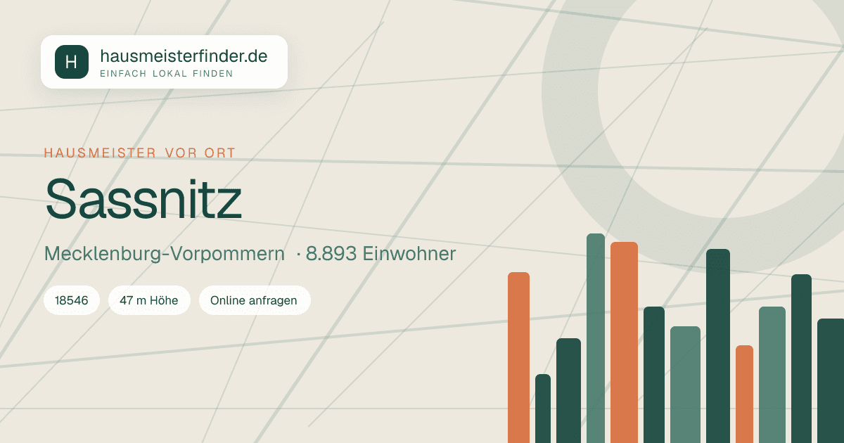 Stadtprofil für Hausmeisterservice in Sassnitz