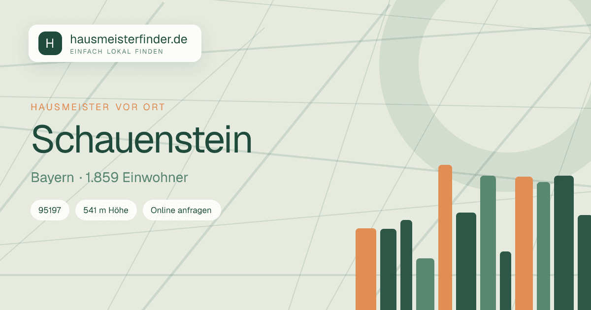 Stadtprofil für Hausmeisterservice in Schauenstein