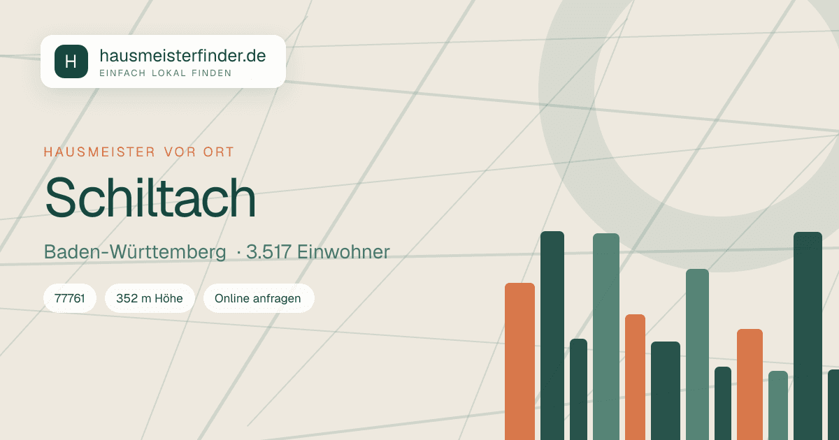 Stadtprofil für Hausmeisterservice in Schiltach