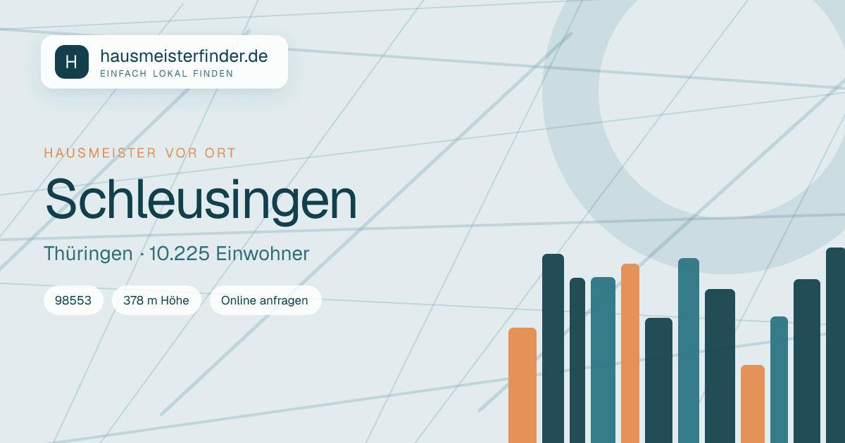 Stadtprofil für Hausmeisterservice in Schleusingen