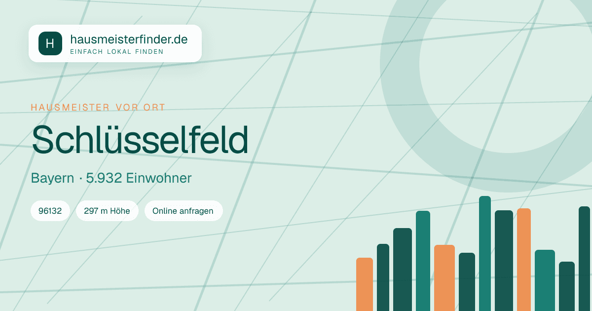 Stadtprofil für Hausmeisterservice in Schlüsselfeld