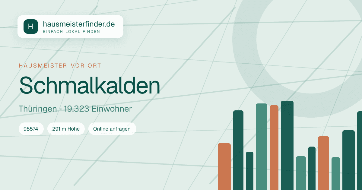 Stadtprofil für Hausmeisterservice in Schmalkalden