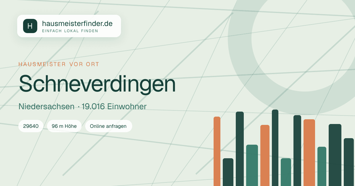 Stadtprofil für Hausmeisterservice in Schneverdingen