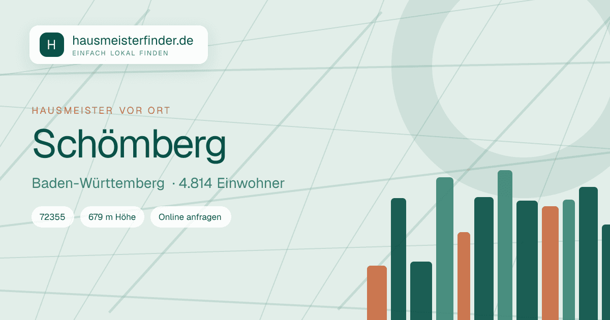 Stadtprofil für Hausmeisterservice in Schömberg