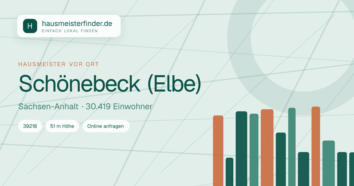Stadtprofil für Hausmeisterservice in Schönebeck (Elbe)