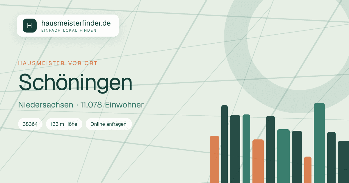 Stadtprofil für Hausmeisterservice in Schöningen