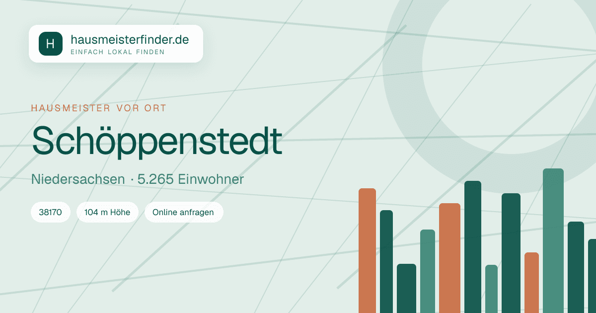 Stadtprofil für Hausmeisterservice in Schöppenstedt