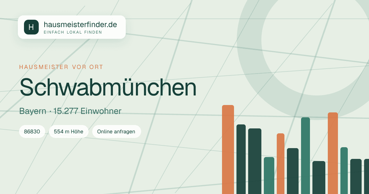 Stadtprofil für Hausmeisterservice in Schwabmünchen