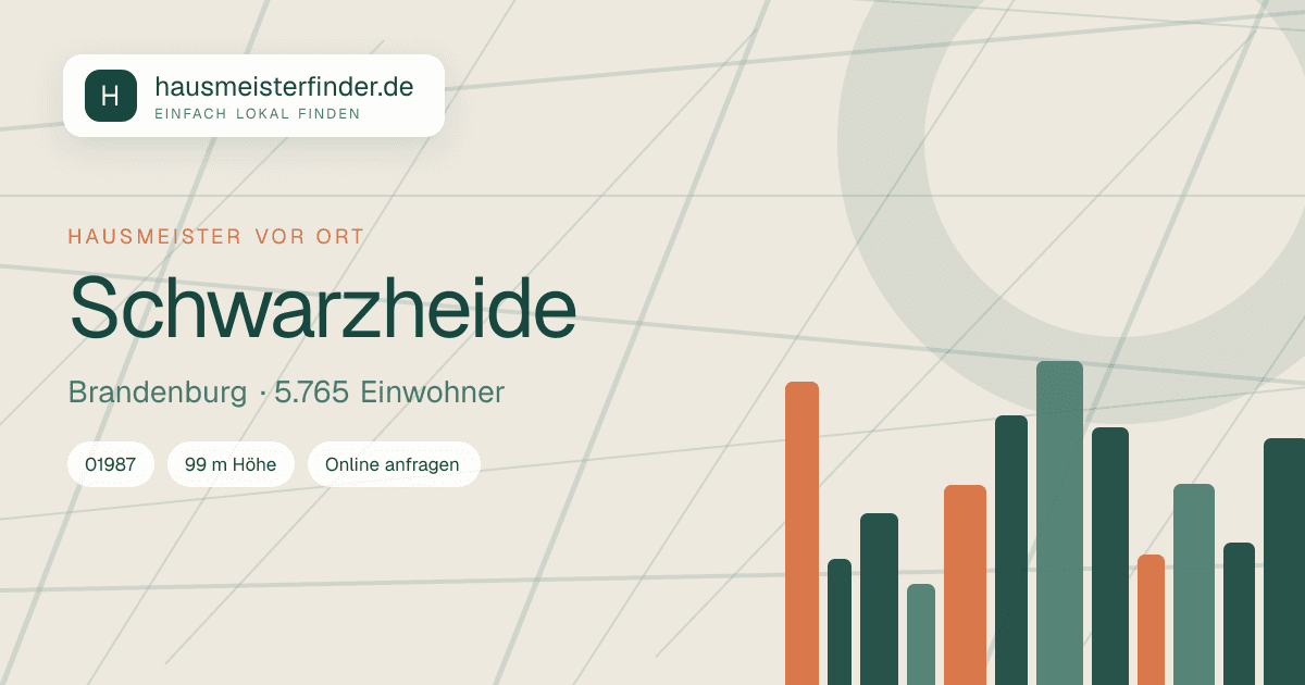 Stadtprofil für Hausmeisterservice in Schwarzheide