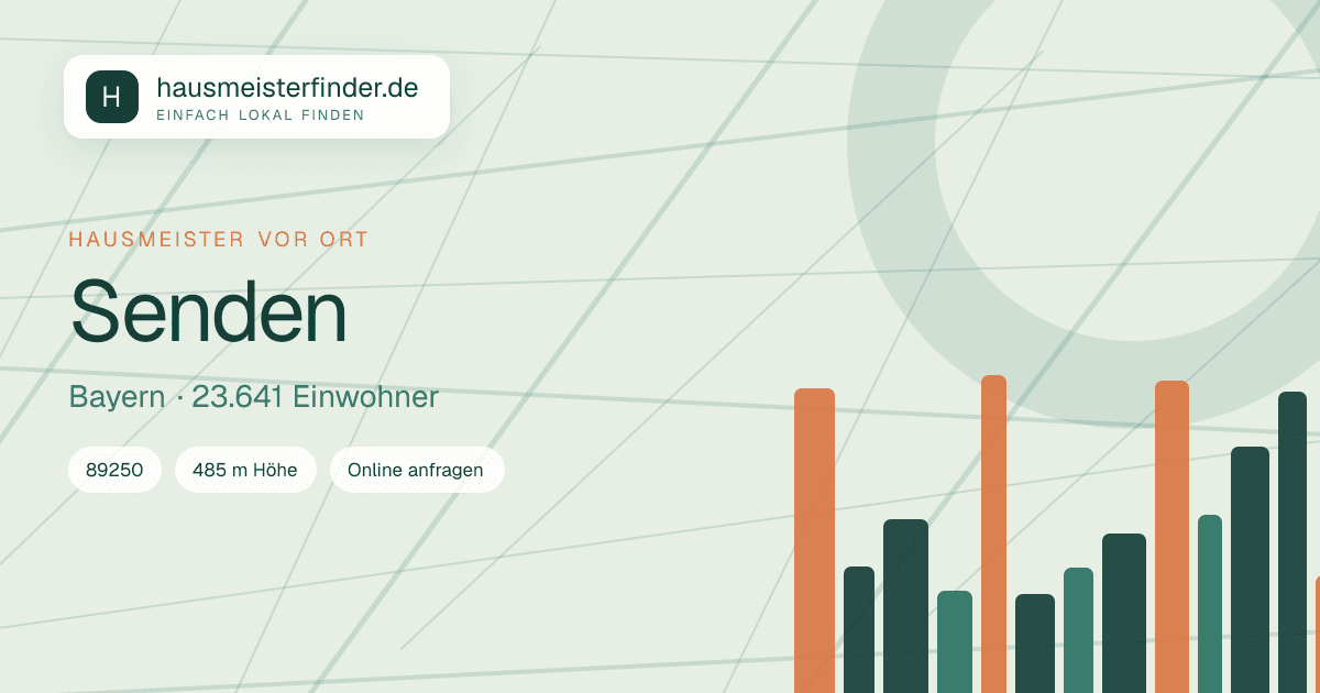 Stadtprofil für Hausmeisterservice in Senden