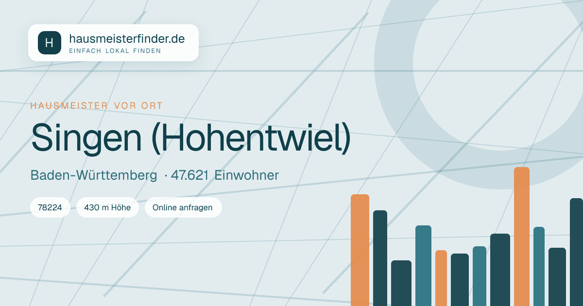 Stadtprofil für Hausmeisterservice in Singen (Hohentwiel)
