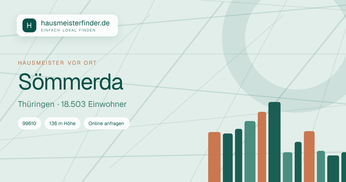 Stadtprofil für Hausmeisterservice in Sömmerda