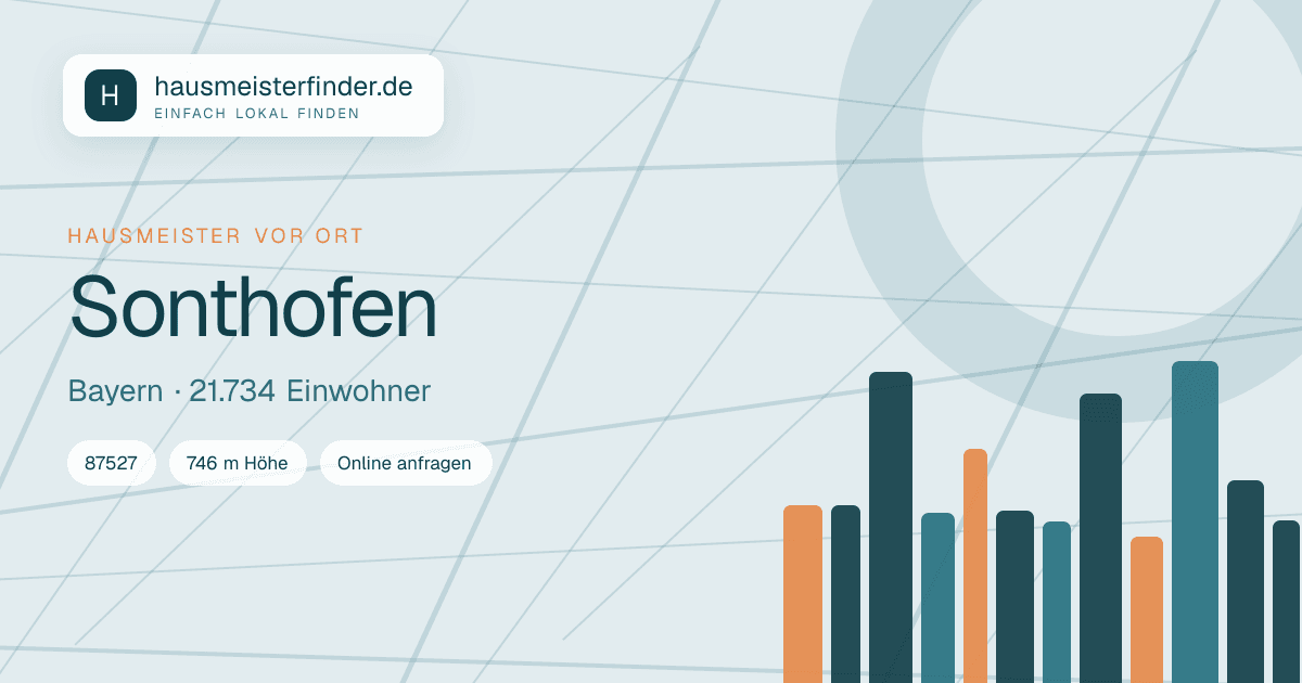 Stadtprofil für Hausmeisterservice in Sonthofen
