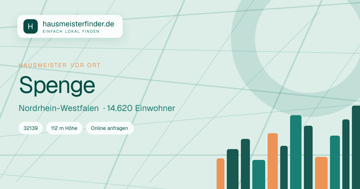 Stadtprofil für Hausmeisterservice in Spenge