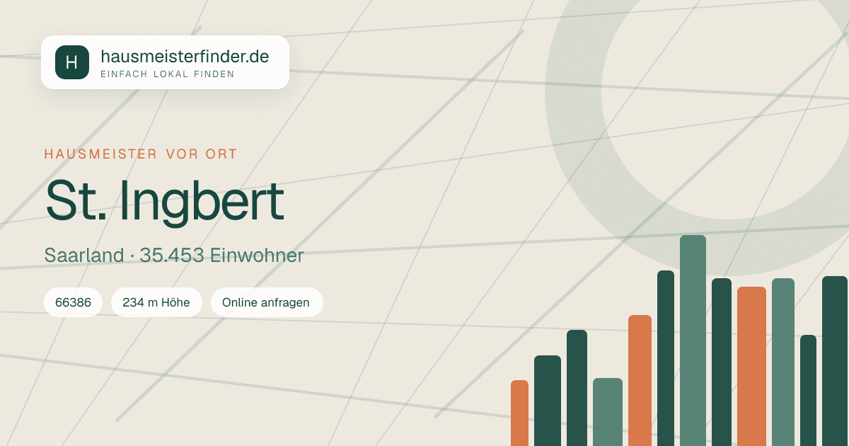 Stadtprofil für Hausmeisterservice in St. Ingbert