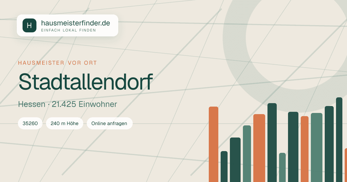 Stadtprofil für Hausmeisterservice in Stadtallendorf