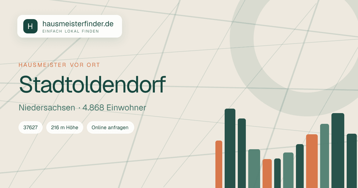 Stadtprofil für Hausmeisterservice in Stadtoldendorf