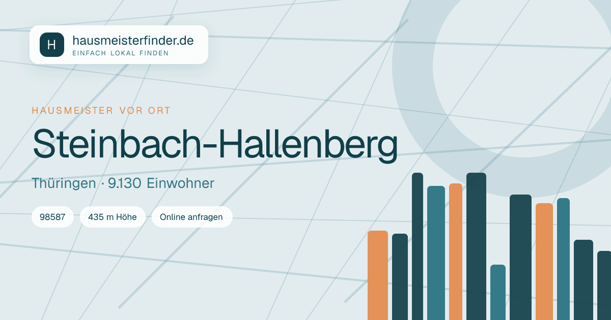 Stadtprofil für Hausmeisterservice in Steinbach-Hallenberg
