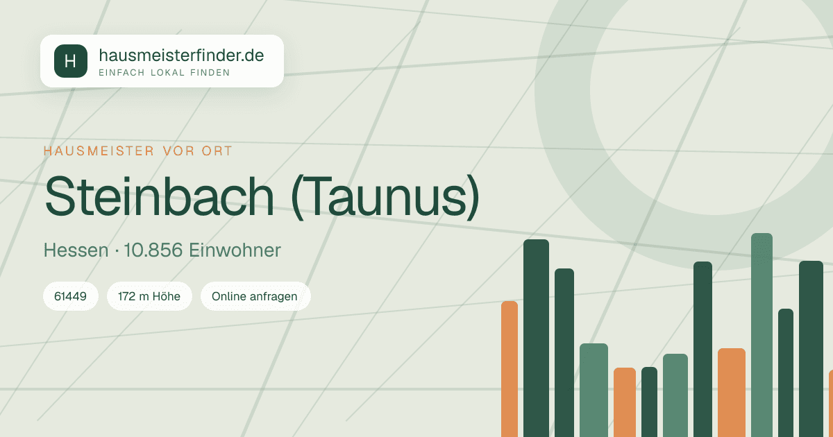 Stadtprofil für Hausmeisterservice in Steinbach (Taunus)