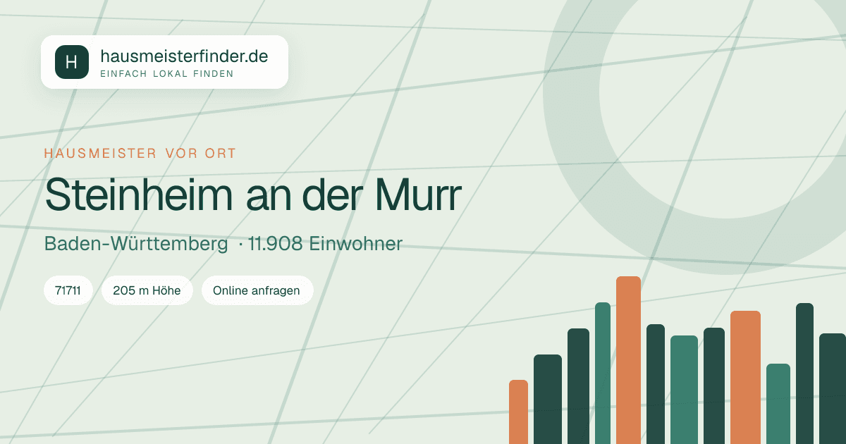 Stadtprofil für Hausmeisterservice in Steinheim an der Murr