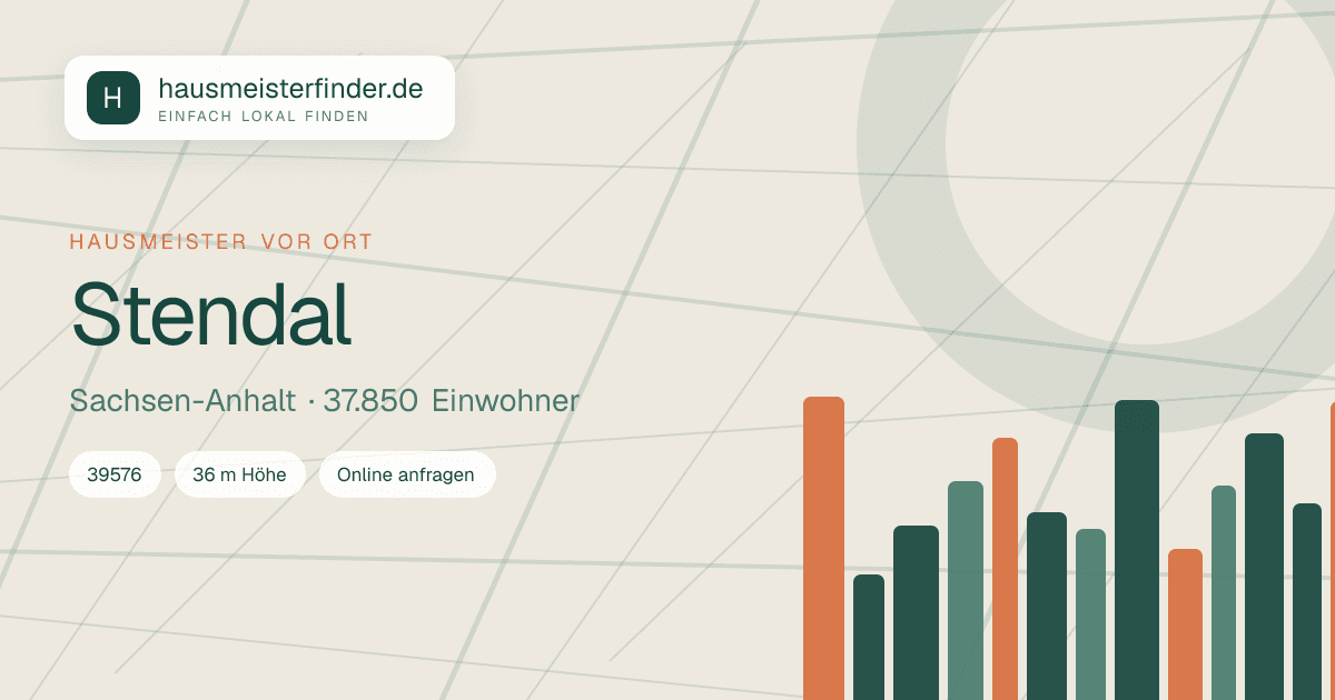 Stadtprofil für Hausmeisterservice in Stendal
