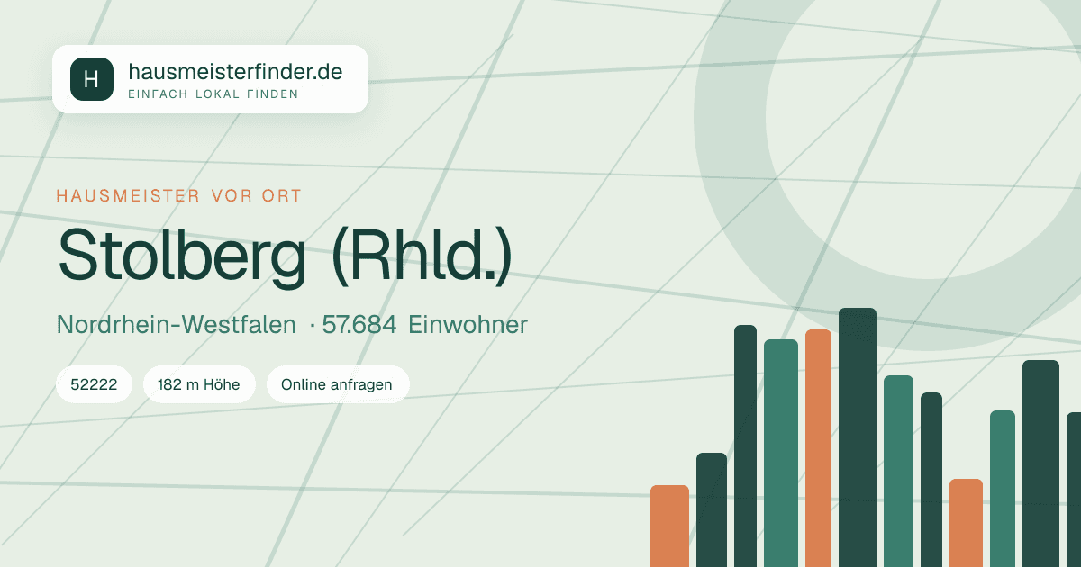 Stadtprofil für Hausmeisterservice in Stolberg (Rhld.)