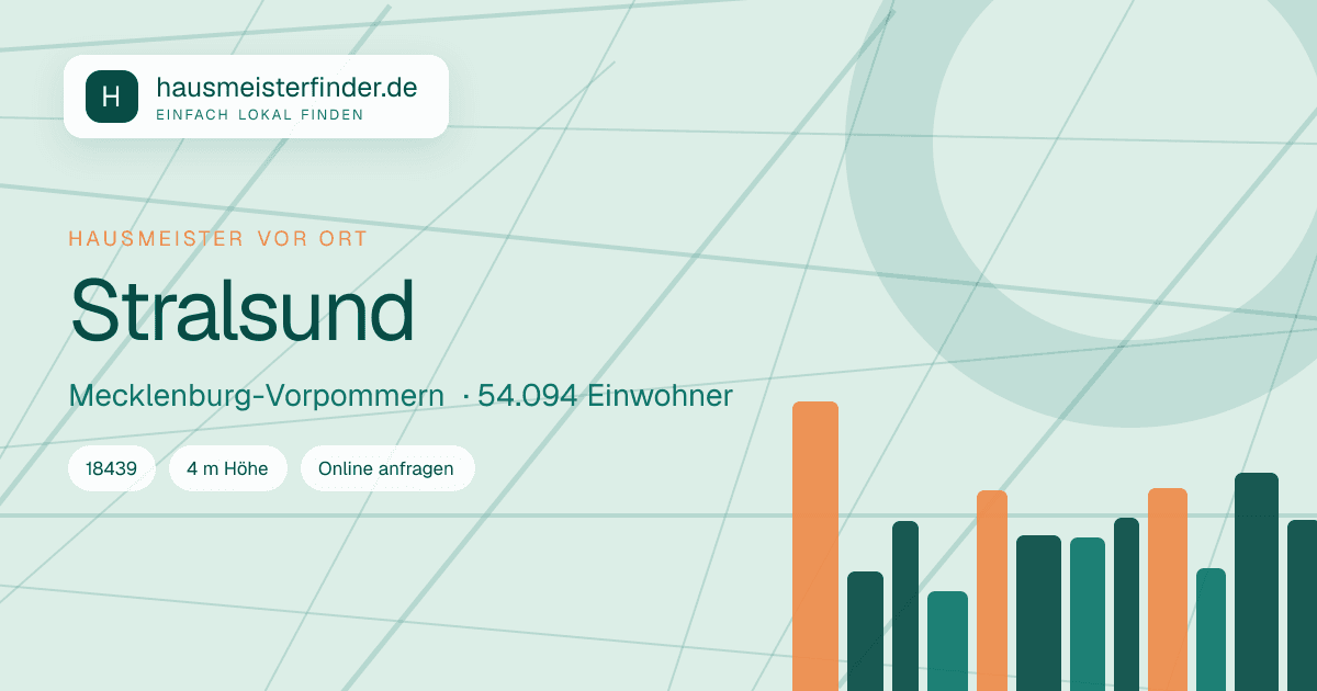 Stadtprofil für Hausmeisterservice in Stralsund