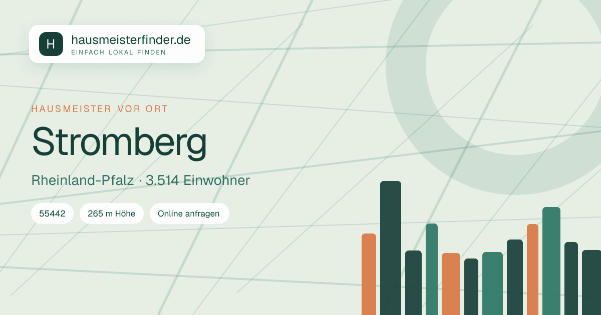 Stadtprofil für Hausmeisterservice in Stromberg