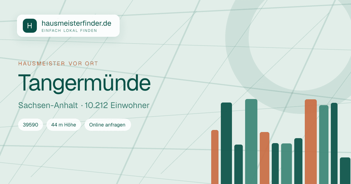 Stadtprofil für Hausmeisterservice in Tangermünde
