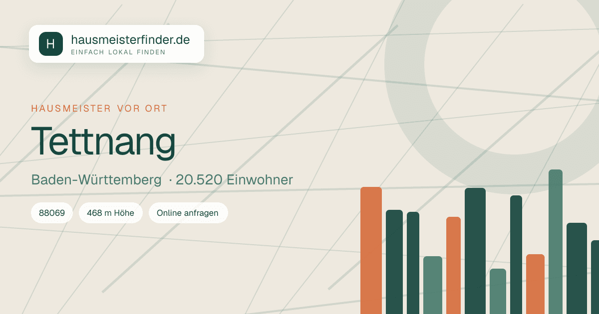Stadtprofil für Hausmeisterservice in Tettnang